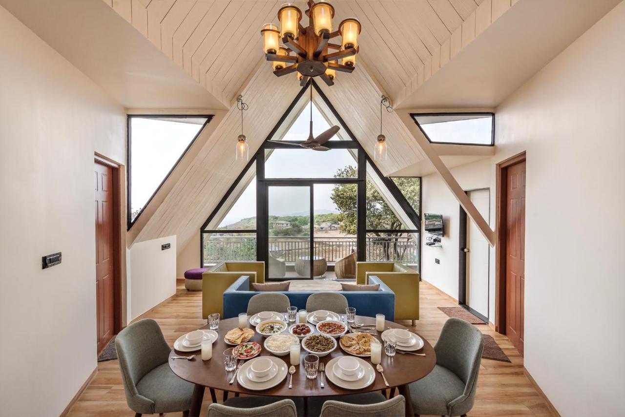 Saffronstays Harrier Crest, Lonavala - A Frame Villa With Bathtub Serving Delicious Veg Food Exteriör bild